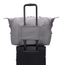 kipling Eyes Wide Open Art M Travel Tote Inviting Grey