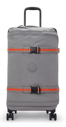 kipling Basic Spontaneous Wheeled Luggage M Inviting Grey