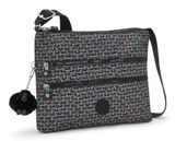 kipling Basic Print Alvar Medium Crossbody Geo Feather kipling Basic Print Alvar Medium Crossbody Geo Feather