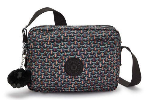 kipling Basic Print Abanu Crossbody M Geo Feather