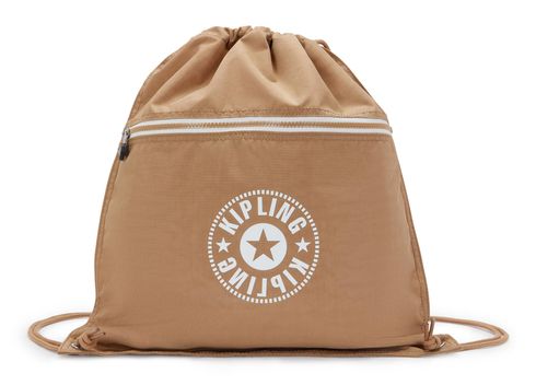 kipling Center Supertaboo Backpack M Early Tan C