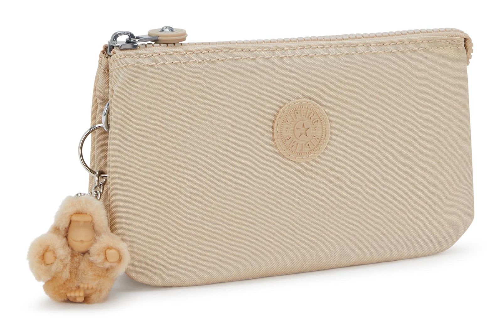 kipling Basic Plus Creativity Large Purse L Sparkled Beige kipling Basic Plus Creativity Large Purse L Sparkled Beige