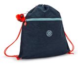 kipling Back To School Supertaboo Backpack M Cosmo Blue C