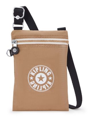 kipling Center Afia Lite Smalll Crossbody Bag Early Tan C