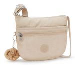 kipling Basic Plus Eyes Wide Open Arto S Small Crossbody Sparkled Beige