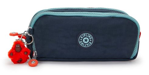 kipling Back To School Gitroy Pencase L Cosmo Blue C