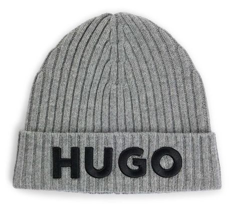 HUGO Beanie Medium Grey