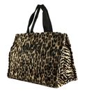 LIU JO Tote Bag L Brown Animalier LIU JO Tote Bag L Brown Animalier