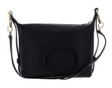 FURLA Vitello Claris Lux Tonie Hobo Bag XS Nero