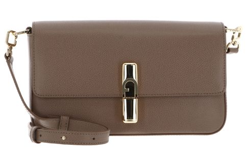 FURLA Iride Crossbody Bag S Greige