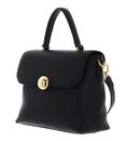 FURLA Vitello Night Moonlight Top Handle Bag S Nero FURLA Vitello Night Moonlight Top Handle Bag S Nero