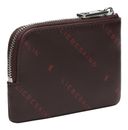LIEBESKIND BERLIN Monogram Lena Wallet XS Burgundy LIEBESKIND BERLIN Monogram Lena Wallet XS Burgundy