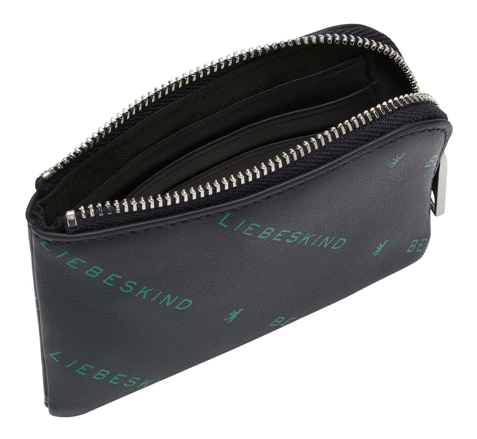 LIEBESKIND BERLIN Monogram Lena Wallet XS Dress Blues LIEBESKIND BERLIN Monogram Lena Wallet XS Dress Blues