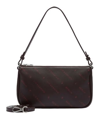 LIEBESKIND BERLIN Monogram Crossbody S Burgundy
