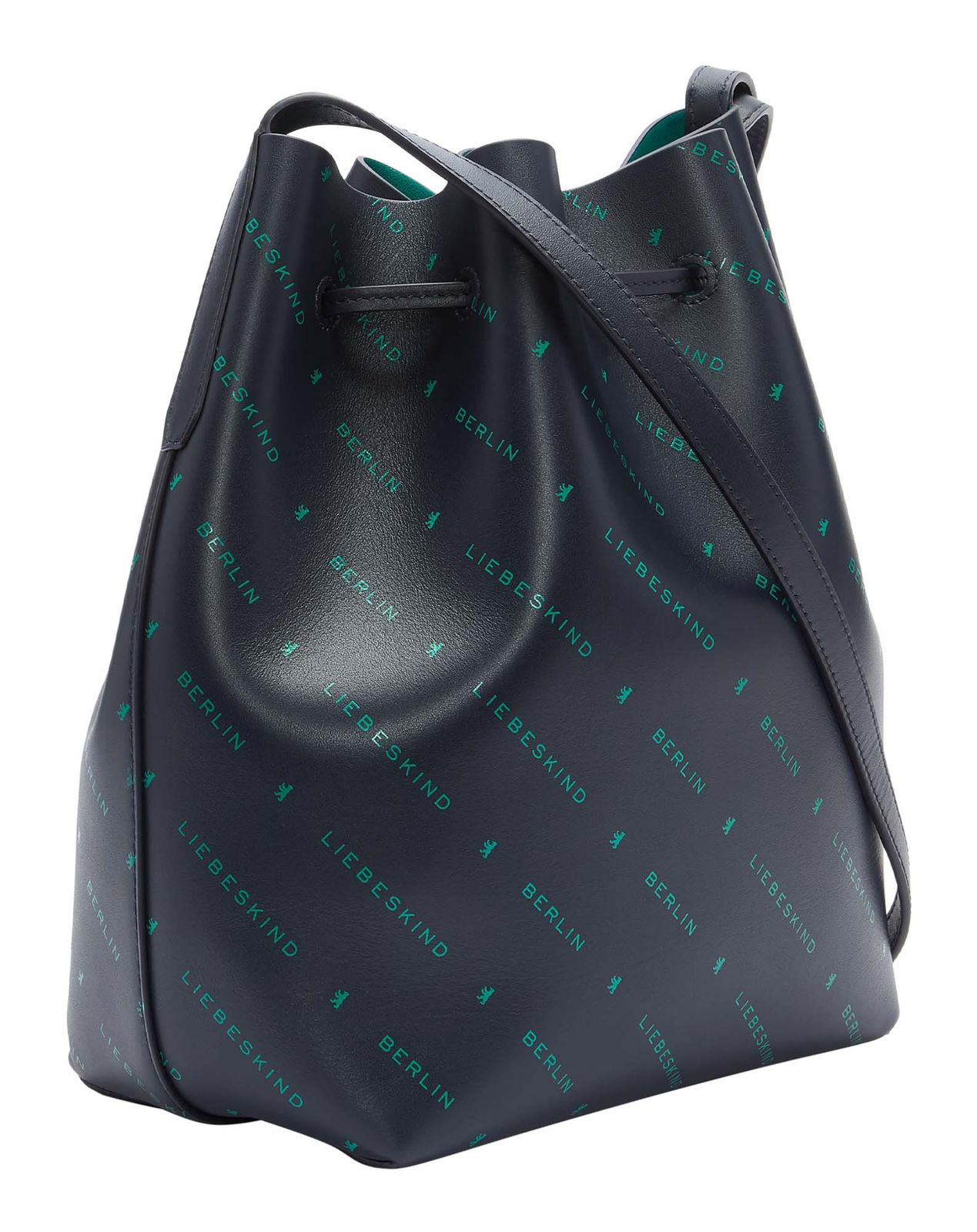 LIEBESKIND BERLIN Bos Taurus Bucket Bag Blue LIEBESKIND BERLIN Bos Taurus Bucket Bag Blue
