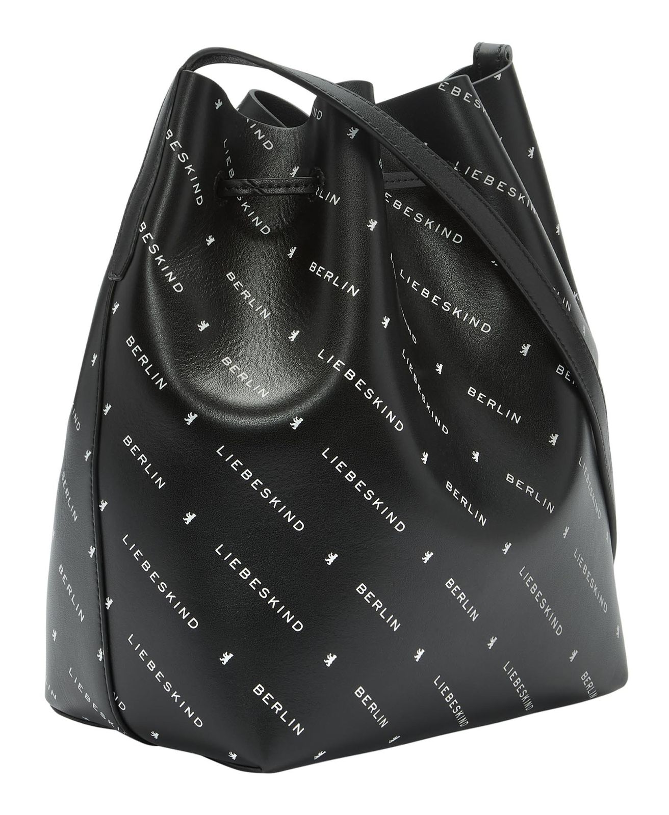LIEBESKIND BERLIN Bos Taurus Bucket Bag Black LIEBESKIND BERLIN Bos Taurus Bucket Bag Black