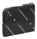 LIEBESKIND BERLIN Monogram Lena Wallet XS Black LIEBESKIND BERLIN Monogram Lena Wallet XS Black