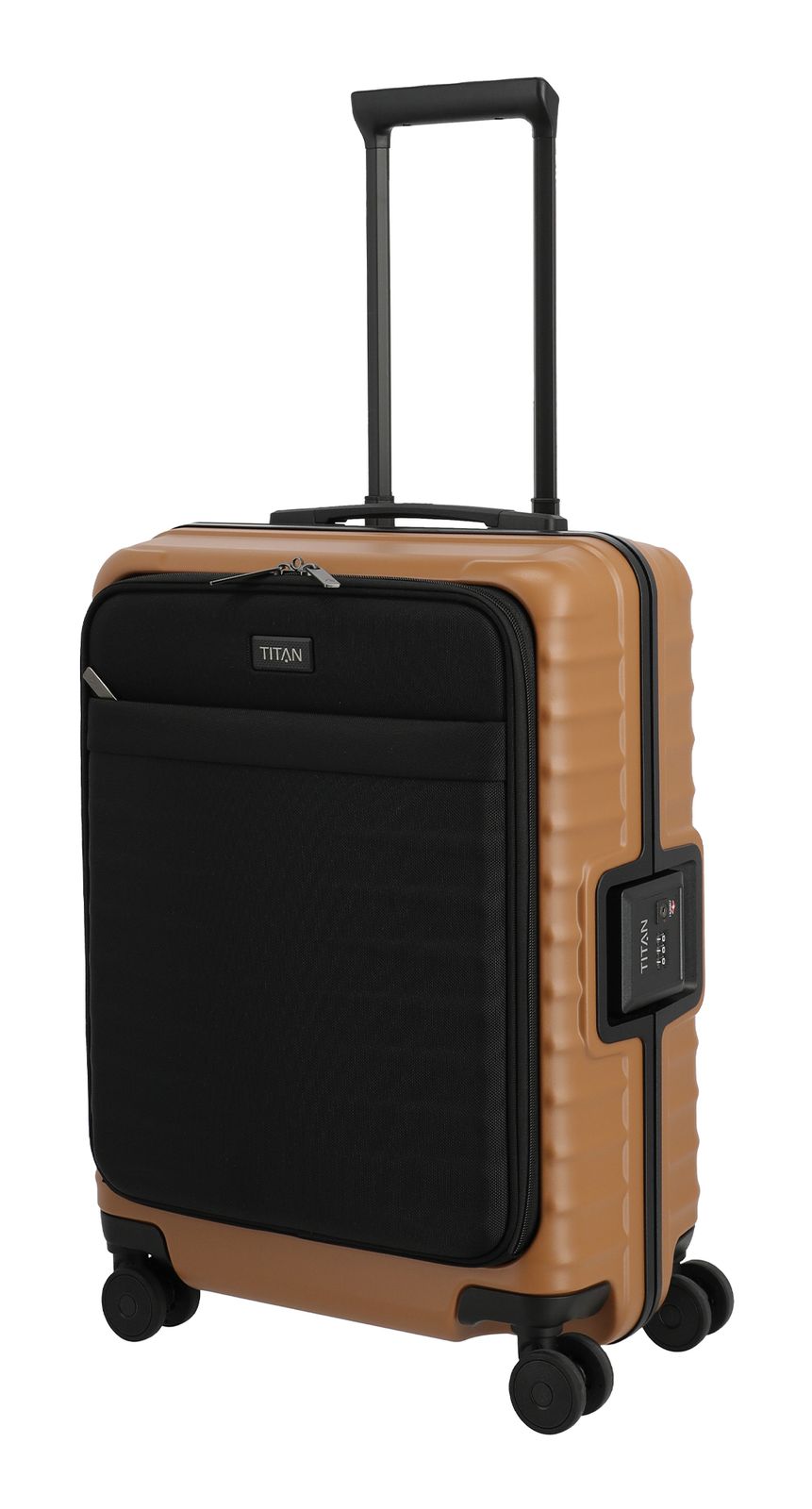 TITAN Overseas 4W Trolley With Front Pocket S Canyon Bronze TITAN Overseas 4W Trolley With Front Pocket S Canyon Bronze