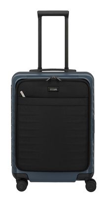 TITAN Overseas 4W Trolley With Front Pocket S Midnight Blue