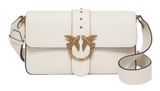 PINKO Love One Classic Slouchy FL L Bianco Seta - Antique Gold PINKO Love One Classic Slouchy FL L Bianco Seta - Antique Gold