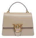 PINKO Love One Top Handle Classic Light M Noce - Antique Gold PINKO Love One Top Handle Classic Light M Noce - Antique Gold