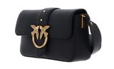 PINKO Love One Mini Slouchy FL S Nero - Antique Gold PINKO Love One Mini Slouchy FL S Nero - Antique Gold
