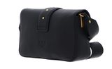PINKO Love One Mini Slouchy FL S Nero - Antique Gold PINKO Love One Mini Slouchy FL S Nero - Antique Gold