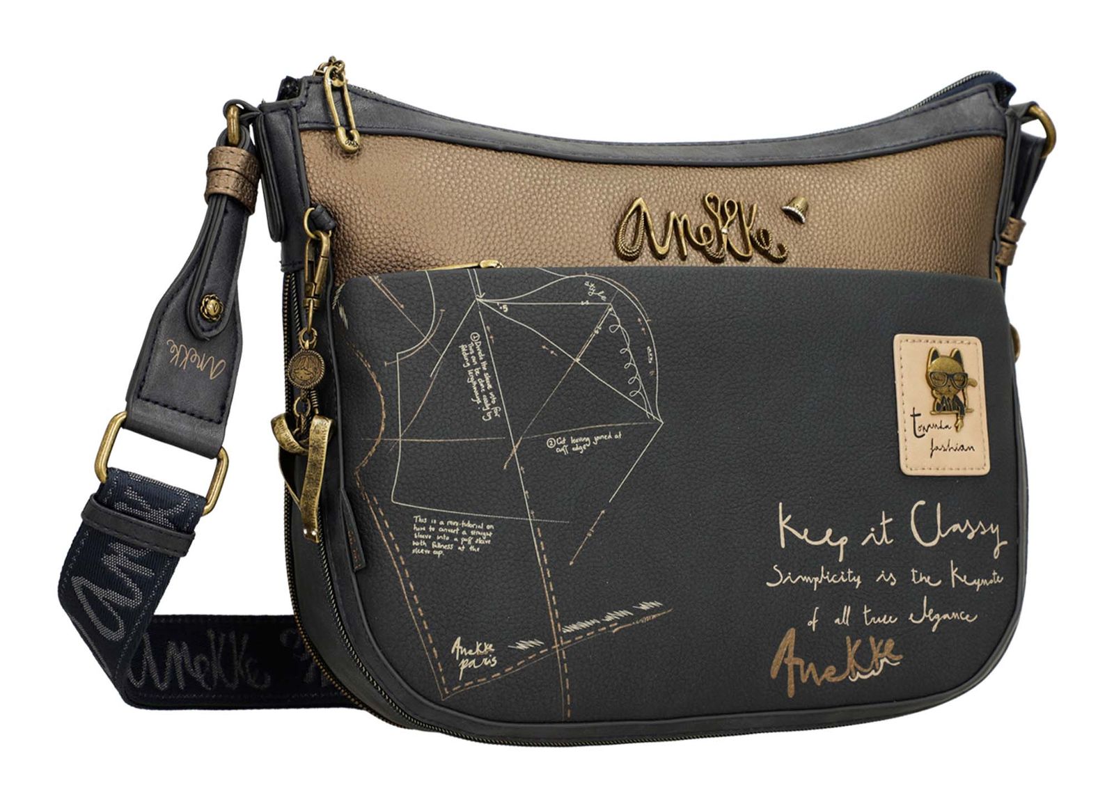 Anekke Boutique Crossbody Bag L Multicolor Anekke Boutique Crossbody Bag L Multicolor