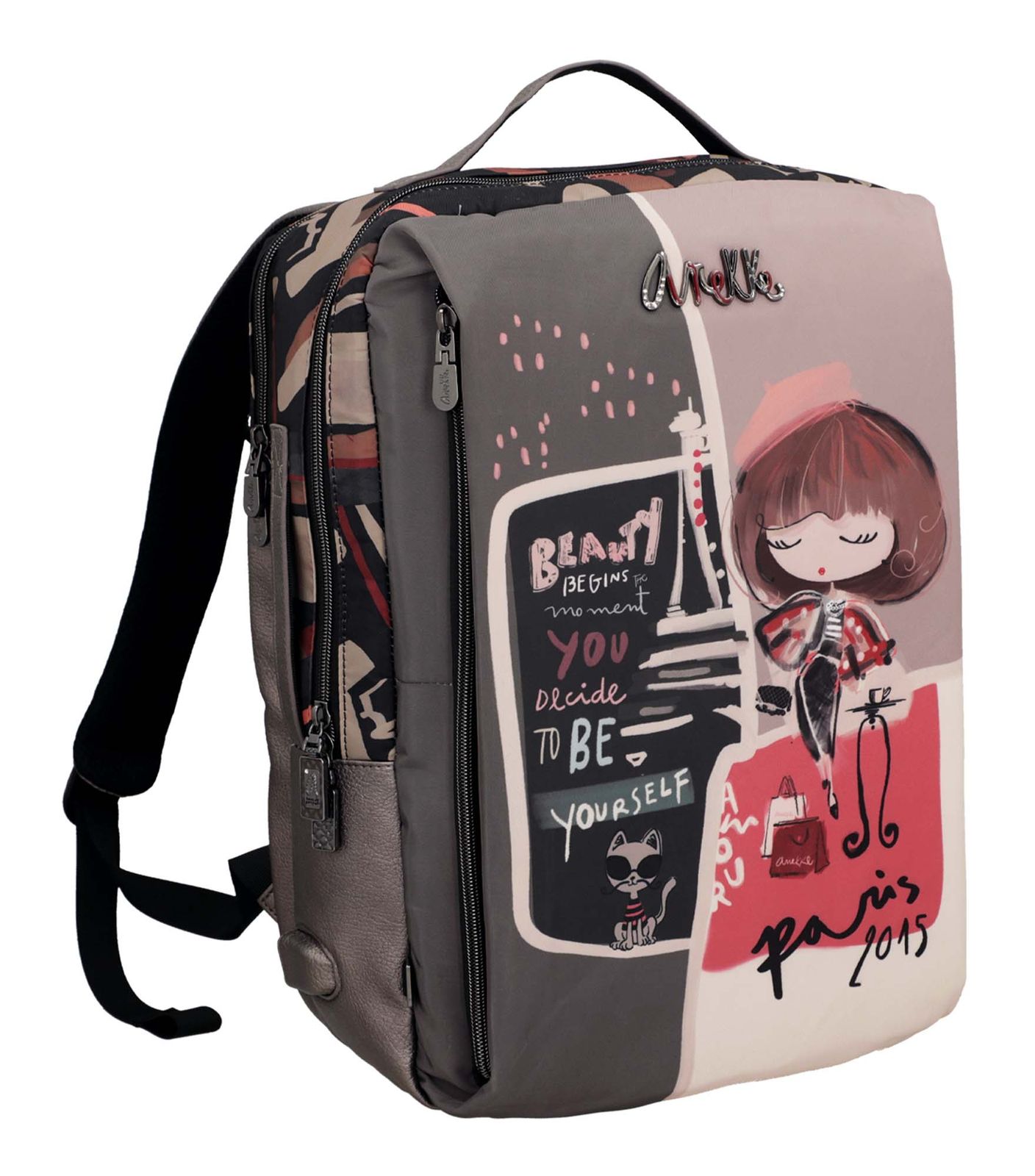 Anekke Mademoiselle Travel Backpack L Multicolor Anekke Mademoiselle Travel Backpack L Multicolor