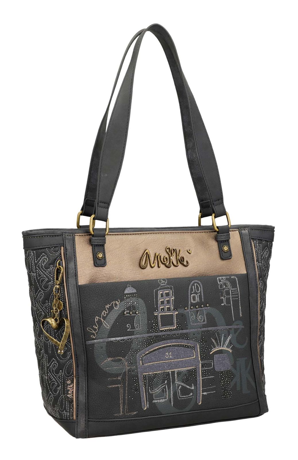 Anekke Boutique Shoulder Bag L Multicolor Anekke Boutique Shoulder Bag L Multicolor