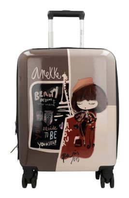 Anekke Mademoiselle Expandable Cabin Trolley Multicolor