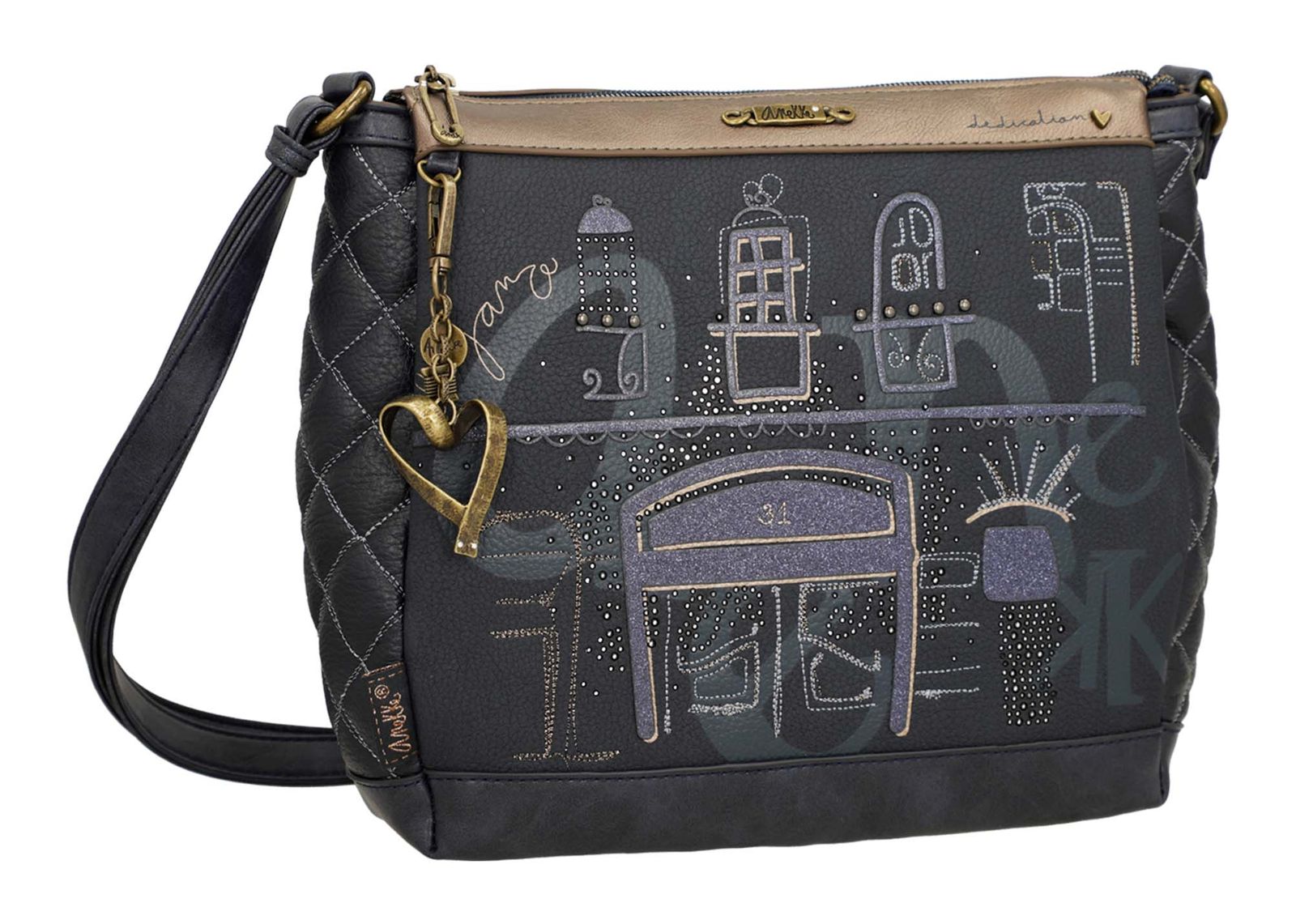 Anekke Boutique Crossbody Bag Multicolor Anekke Boutique Crossbody Bag Multicolor