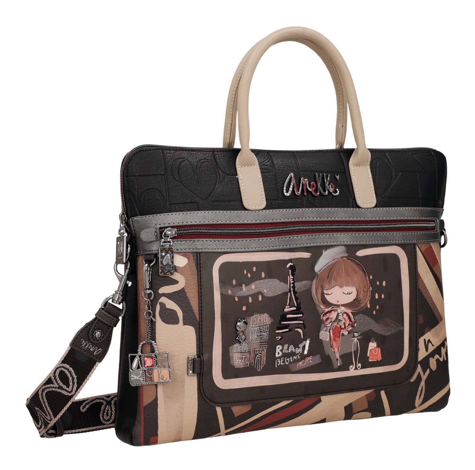 Anekke Mademoiselle Briefcase Multicolor Anekke Mademoiselle Briefcase Multicolor