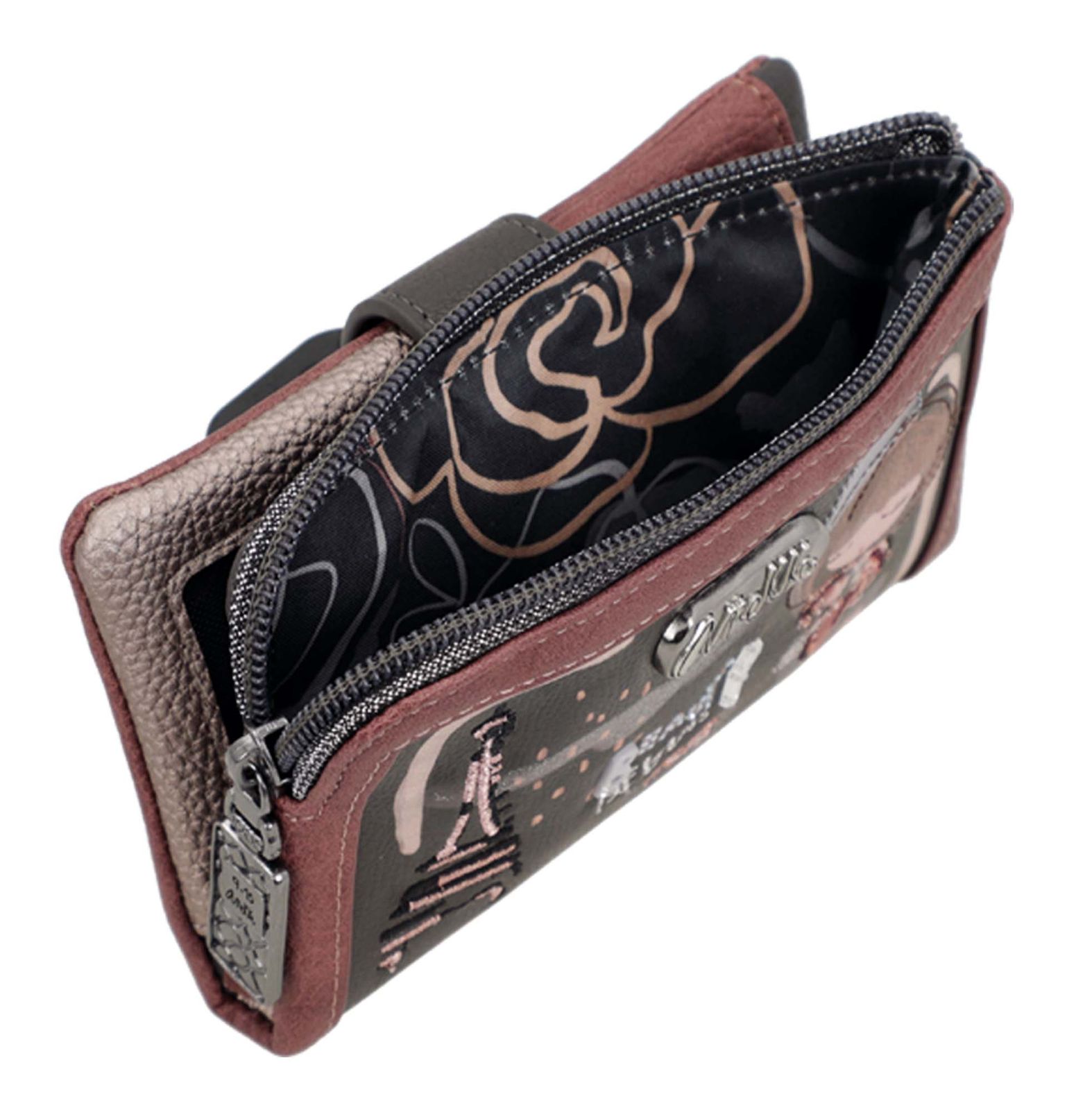 Anekke Mademoiselle Flexible RFID Wallet M Multicolor Anekke Mademoiselle Flexible RFID Wallet M Multicolor