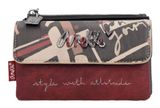 Anekke Parisian Coin Purse With Flap Multicolor