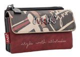Anekke Parisian Coin Purse With Flap Multicolor