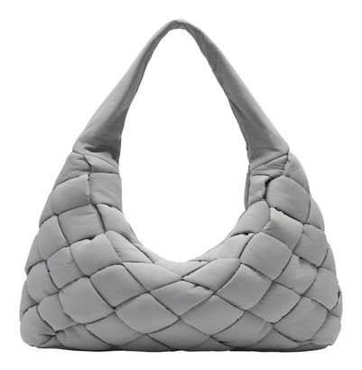 LIEBESKIND BERLIN Nylon Bo Hobo L Neutral Grey LIEBESKIND BERLIN Nylon Bo Hobo L Neutral Grey