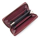 L.CREDI Perla Zip Around Wallet Wine L.CREDI Perla Zip Around Wallet Wine