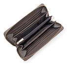 L.CREDI Perla Zip Around Wallet Dark Taupe L.CREDI Perla Zip Around Wallet Dark Taupe