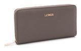 L.CREDI Perla Zip Around Wallet Dark Taupe L.CREDI Perla Zip Around Wallet Dark Taupe