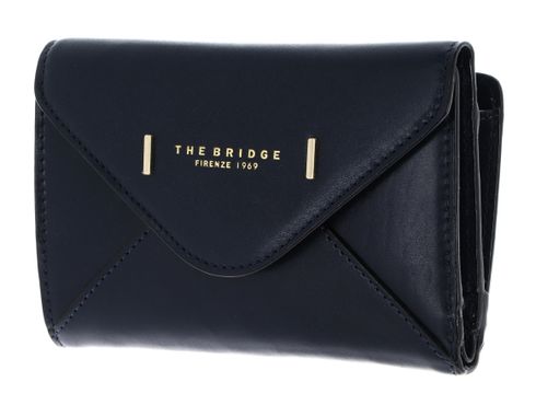 THE BRIDGE Frida Medium Wallet - Base 56 D Oltremare / Oro THE BRIDGE Frida Medium Wallet - Base 56 D Oltremare / Oro