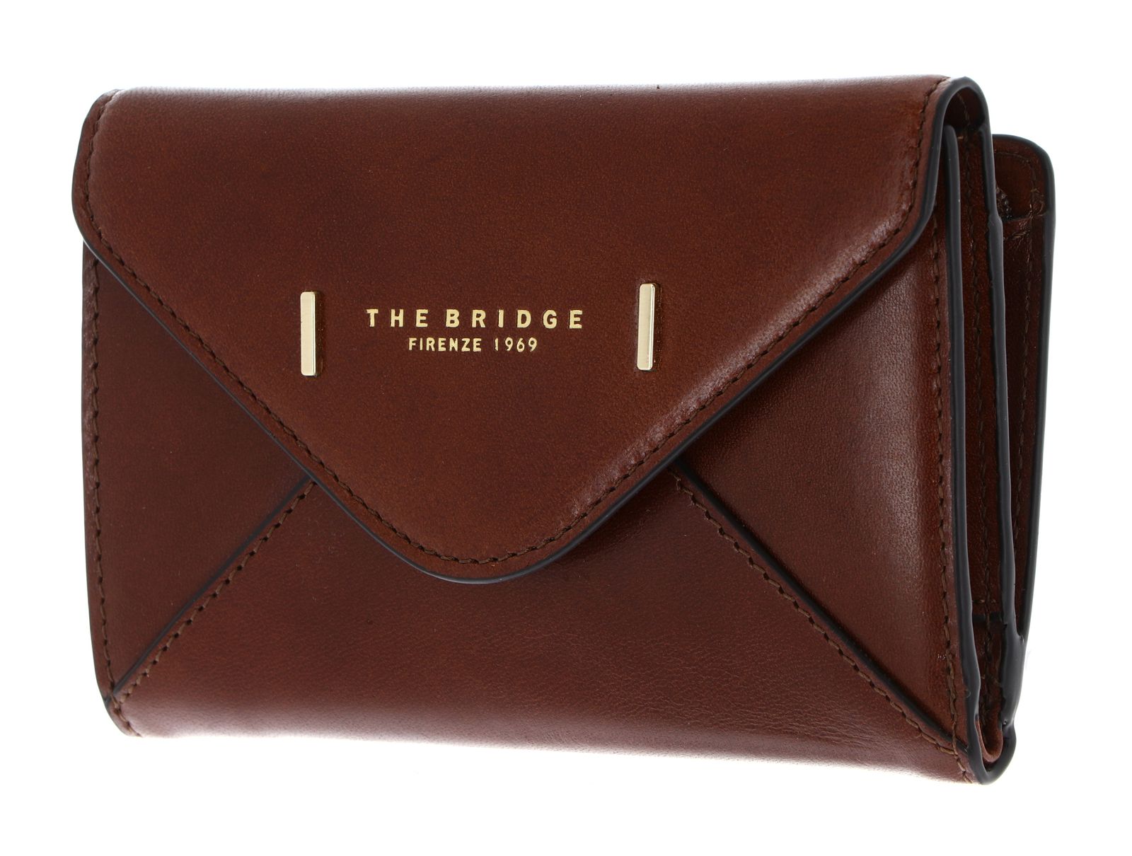 THE BRIDGE Frida Medium Wallet - Base 56 D Marrone 14 / Oro