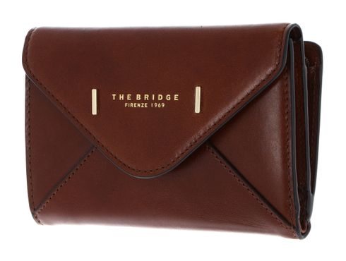 THE BRIDGE Frida Medium Wallet - Base 56 D Marrone 14 / Oro THE BRIDGE Frida Medium Wallet - Base 56 D Marrone 14 / Oro