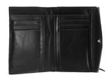 THE BRIDGE Frida Medium Wallet - Base 56 D Nero / Oro THE BRIDGE Frida Medium Wallet - Base 56 D Nero / Oro