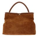 COCCINELLE Elisbet N.Geo.Pat Handbag Cognac / Cognac COCCINELLE Elisbet N.Geo.Pat Handbag Cognac / Cognac