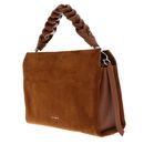 COCCINELLE Boheme Handbag Suede Cognac / Cognac