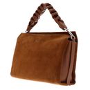 COCCINELLE Boheme Handbag Suede Cognac / Cognac