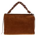 COCCINELLE Boheme Handbag Suede Cognac / Cognac