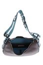 COCCINELLE Raquel Handbag Double Grainy Leather M Brunette / Arctic Blue
