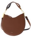 COCCINELLE Sunup Handbag Double Grainy Leather Cognac / Noir